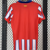 J.ALVAREZ #19 ATM Home Fans Jersey 2024/25 （LaLiga Font 西甲字体 有号下广告 ★★ ）