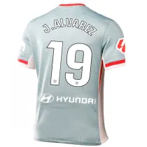 J.ALVAREZ #19 ATM Away Fans Jersey 2024/25 （LaLiga Font 西甲字体 有号下广告 ★★ ）
