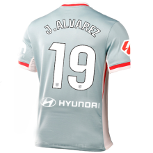 J.ALVAREZ #19 ATM Away Fans Jersey 2024/25 （LaLiga Font 西甲字体 有号下广告 ★★ ）