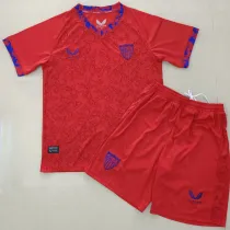 2024/25 Sevilla FC Away Red Kids Soccer Jersey