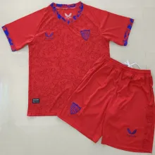 2024/25 Sevilla FC Away Red Kids Soccer Jersey
