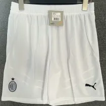 2024/25 AC Away White Shorts Pants
