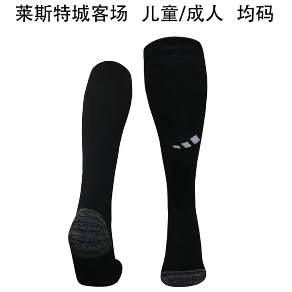 2024/25 Leicester City Away Black Sock 菜斯特城