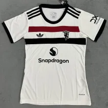 2024/25 M Utd Third White Women Soccer Jersey 女
