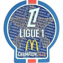 Ligue 1 CHAMPION Patch 2024 法甲冠军章 You can buy it alone OR tell us which jersey to print it on  You can buy it alone OR tell us which jersey to print it on