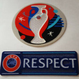UEFA Euro 2016 + Respect Patch 2016 欧洲杯臂章 + 公平条