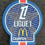 Ligue 1 CHAMPION Patch 2024 法甲冠军章 You can buy it alone OR tell us which jersey to print it on  You can buy it alone OR tell us which jersey to print it on
