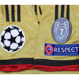 2013/14 AC Milan Third Gold Retro Soccer Jersey