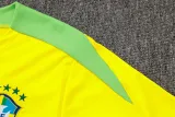 2025 Brazil  Yellow Training Jersey(A Set)