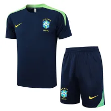 2025 Brazil Sapphire Blue Training Jersey(A Set)