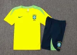 2025 Brazil  Yellow Training Jersey(A Set)