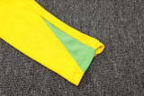 2025 Brazil Yellow Sweater Tracksuit