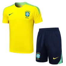 2025 Brazil  Yellow Training Jersey(A Set)