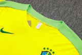 2025 Brazil  Yellow Training Jersey(A Set)