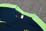 2025 Brazil Sapphire Blue Training Jersey(A Set)