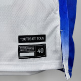 2024 Team FRANCE WEMBANYAMA #32 White NBA Jersey