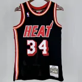 2013/14 Miami Heat  ALLEN #34 Black Retro NBA Jersey