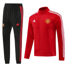2025 M Utd Red Jacket Tracksuit
