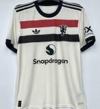 2024/25 M Utd Third White Player Version Soccer Jersey