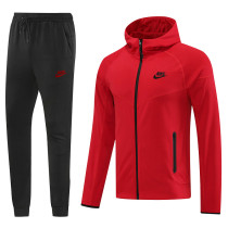2024/25 Nk~ Red Hoody Zipper Jacket Tracksuit