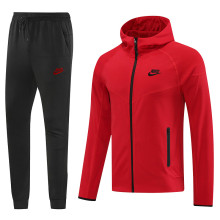 2024/25 Nk~ Red Hoody Zipper Jacket Tracksuit