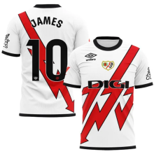 JAMES #10 Vallecano Home White Fans Soccer Jersey 2024/25 ★★