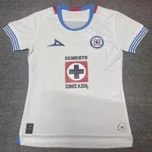 2024/25 Cruz Azul Away White Women Soccer Jersey 女