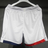 2024/25 PSG Away White Player Version Shorts Pants 球员版