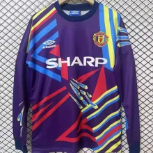 1992/93 M Utd Purple GK Retro Soccer Jersey
