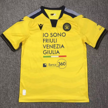 2024/25 Udinese Away Yellow Fans Soccer Jersey