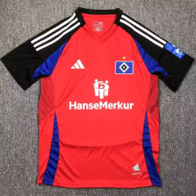 2024/25 Hamburger SV Third Red Fans Soccer Jersey 汉堡