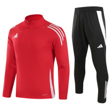 2025 Ad~ Red Sweater Tracksuit