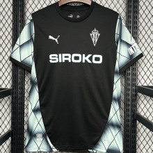2024/25 Gijon Home Away Fans Soccer Jersey 希洪竞技