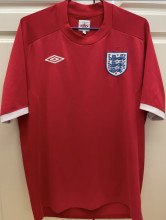 2010 Enaland Away Red Retro Jersey