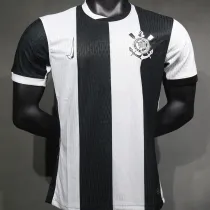 2024/25 Corinthians Third Black WHite Player Version Soccer Jersey