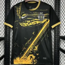 2024/25 Sporting CP Lisbon Third Black Fans Jersey里斯本