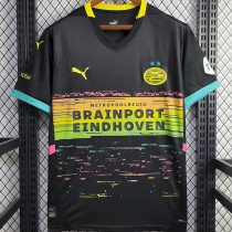2024/25 P S V Away Black Fans Soccer Jersey