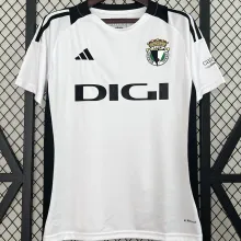 2024/25 Burgos CF Home White Fans Soccer Jersey 布尔戈斯