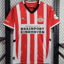 2024/25 P S V Home White Fans Soccer Jersey