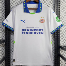 2024/25 P S V Away White Fans Soccer Jersey