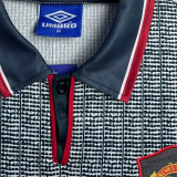 1994/96 M Utd Away Black Retro Soccer Jersey