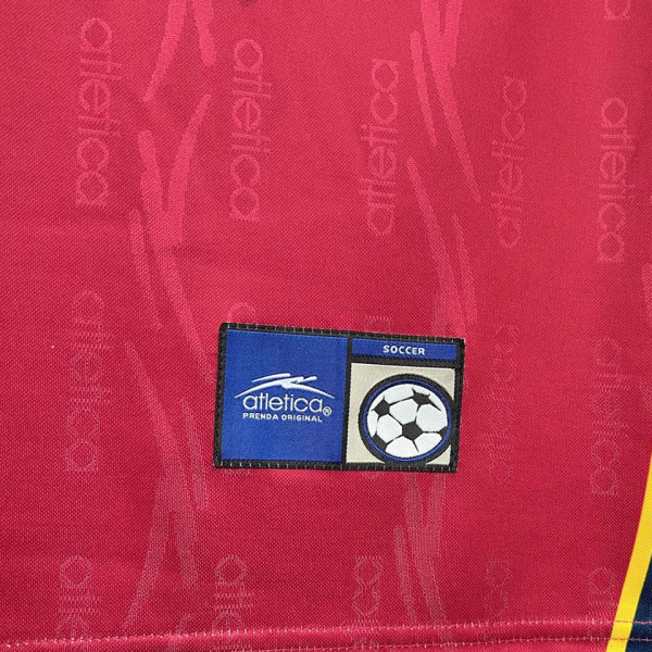 2000 Venezuela Home Red Retro Soccer Jersey