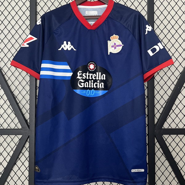 2024/25 Deportivo La Coruna Away Fans Soccer Jersey