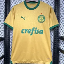2024/25 Palmeiras Third Gold Fans Soccer Jersey