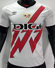 2024/25 Vallecano Home White Player Version Soccer Jersey