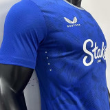 2024/25 Everton Home Blue Player Version Soccer Jersey