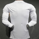 2013/14 RM White Home Retro Player Version Long Sleeve Soccer Jersey  球员版