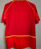 2002 Portugal Home Retro Soccer Jersey