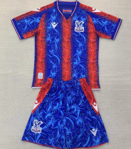 2024/25 Crystal Palace Home Kids Soccer Jersey