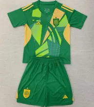 2024/25 Spain GK Kids Soccer Jersey西班~
